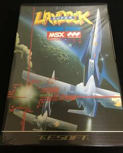 MSX スーパーレイドック ★ ケース・説明書付き 説明書に書き込みあり