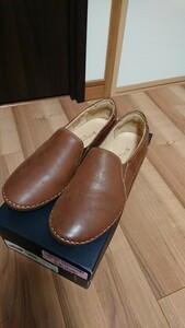 未使用! ローファー NATURALIZER ブラウン 24.0㎝ 大丸神戸店にて購入品