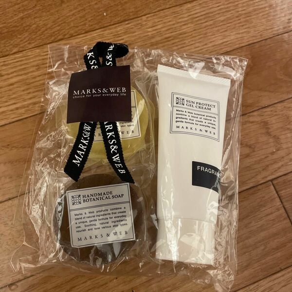 MARKS &WEB ジェルクリーム&ボタニカルソープ