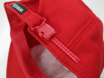  YOKOHAMA ヨコハマ 刺繍ワッペン　キャップ 帽子 フリーサイズ 赤色　ウール調素材　未使用_画像5