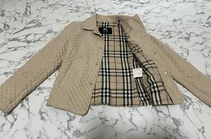 ★BURBERRY LONDON バーバリー バーバリーロンドン ノバチェック キルティング　キルティングジャケット　レディース　38サイズ