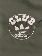 70s80s★adidas Club アディダスクラブ　ジャケット ジップアップ　カーキ色　ヴィンテージ　メンズ　Sサイズ_画像2