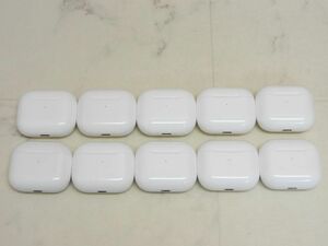 1円〜 ※交換前の製品 ジャンク Apple AirPods 第3世代 ケース A2566 ケースのみ 10個セット 未検品 現状渡し