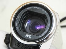 中古 JVC GZ-E77-N 2013年製 ビデオカメラ 本体/バッテリー_画像5