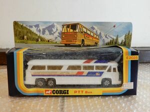 中古品 当時物 コーギー CORGI PTT Bus E2025 GREYHOUND バス ミニカー 箱付き 現状渡し