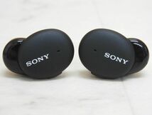 1円〜 中古 SONY WF-H800 アッシュグリーン/ブラック ソニー ワイヤレスステレオヘッドセット_画像2