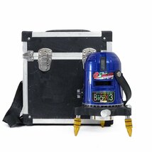 【1円/訳あり】ヤマシン YAMASHIN レーザー墨出し器 バイオエックス Bio-X3 水平器 水準器 高輝度レーザー 通電のみ確認 34103_画像1