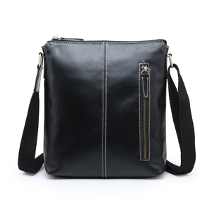 Y06 popular new goods hand made high class cow leather shoulder bag diagonal ..3 color black 