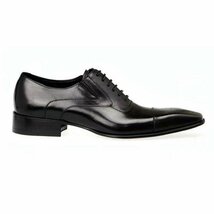 ビジネスシューズ 紳士靴 メンズ靴 通勤靴　男性 PUレザー 黒27.5cm_画像4