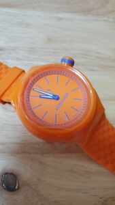 腕時計 wize and & ope アナログ クオーツ 時計 オレンジ カラフル ポップ ビタミンカラー