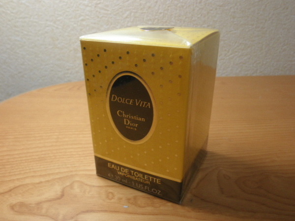 シュリンク未開封品(^^ゞ 30ml トワレ「DIOR DOLCE VITA：ディオール ドルチェ ヴィータ」EDT-SP（スプレー） _/_/ 交渉OK、匿名OK！ _/_/