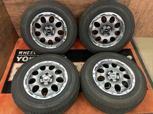 ◆夏用Set◆安心画像多数! レアマイスターLMG CS-9 16インチ 6.5J ET38 215/70R16 デリカD:5 D5 アウトランダー エクストレイル エスクード