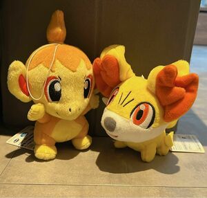 ぬいぐるみ ポケモン ヒコザル フォッコ