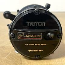 釣り/釣り道具/リール SHIMANO/シマノ ベイトリール SUPER HIGH SPEED/Speed Master/スピードマスター TSM Ⅲ FS 現状渡し_画像5