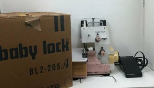 JUKI baby lock BL2-205A ジューキ ロックミシン ベビーロック 裁縫 手芸 240208SK500086