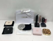 化粧品 まとめ売り CHANEL Dior ジバンシィ ドルチェ＆ガッバーナ フェイスパウダー アイシャドウ チーク 口紅 など 240214SK320155_画像1