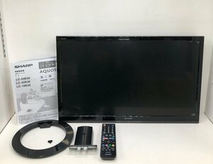 SHARP シャープ LC-24K30 AQUOS 液晶カラーテレビ 24型 2015年製 240201SK380033