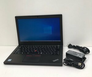 Lenovo レノボ ThinkPad X260 Windows 10 Core i7-6500U 250GHz 16GB SSD 481GB 12インチ ブラック ノートパソコン 240130SK320053