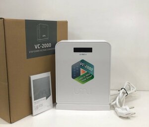 【ジャンク品】 UMIVC 降圧器 VC-2000 動作未確認 240201RM440351