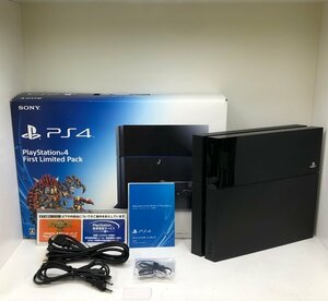 SONY ソニー PlayStation4 First Limited Pack PS4本体 500GB CUH-1000A ジェットブラック コントローラー無し 240129RM410437