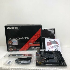 【ジャンク品】ASRock AMD A320M-ITX マザーボード 動作未確認 240122SK250534