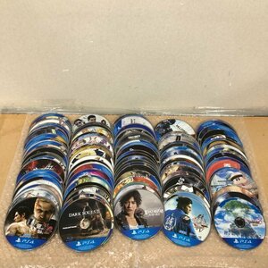 【ジャンク】 PS4ゲーム ディスクのみ 150枚 まとめ売り 龍が如く ドラクエ DARK SOULS　パワプロ　SEKIRO 他 多数 240130SK750140