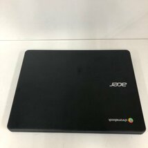 240205SK010512 Acer ChromeBook 712 C871T-A14P N19QN クロームブック Celeron 5050U 1.90GHz 4GB 64GB 12インチ ブラック_画像4