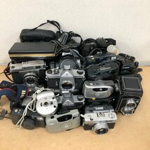 【ジャンク品】 フィルムカメラ レンズ カメラ用品 まとめ売り 約15kg Canon PENTAX MINORUTA 他 多数 240129SK250213_画像1