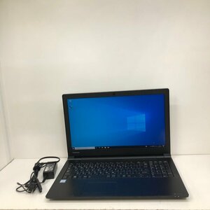 東芝 TOSHIBA dynabook B65/M PB65MAJ4CN7AD21 Windows 10 Pro Core i7-7600U CPU 2.80GHz 8GB HDD 500GB ノートPC 240207SK090040