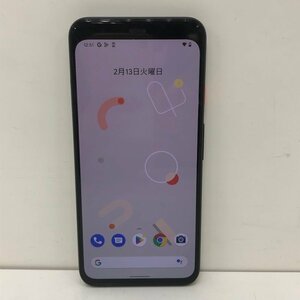 Google Pixel4 アンドロイドスマホ 64GB ホワイト SIMフリー 240116SK260692