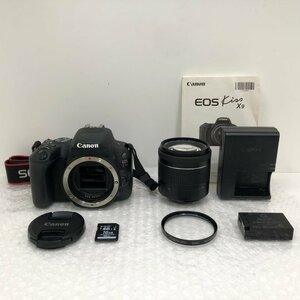 Canon キヤノン EOS Kiss X9 デジタル一眼レフカメラ SDカード 16GB付き 240209SK440812