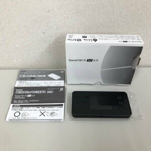 KDDI NEC speed Wi-Fi 5g x11 NAR01SHU チタニウムグレー 240129RM380284