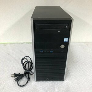 eX.computer RM7J-C91/T3 デスクトップPC Windows 10 Home Core i5-7400 3.00GHz 8GB SSD 240GB HDD 1TB 240215SK750022