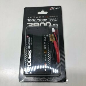 【未開封品】HITEC ハイテック XPOWER R-SPEC 100C/200C 3800mAh 240201AG910001