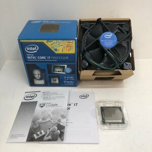 【ジャンク】Intel CPU Core i7-4790 ST1QF 3.60GHZ ＋ CPUクーラー E97378-001 インテル 動作未確認 240208SK260120