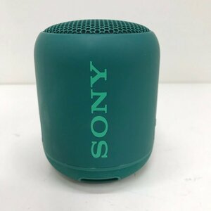 SONY ソニー SRS-XB12 Bluetooth ワイヤレスポータブルスピーカー グリーン 240214SK300497