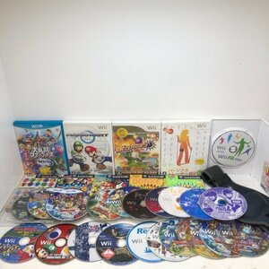 【ジャンク品】ゲームキューブ Wii WiiU ソフト30本まとめ売り ボンバーマン ハドソン・ザ・ベスト スマッシュブラザーズ等 240125SK090470