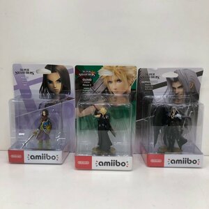 【未開封品】 Nintendo アミーボ スマブラ3点セット クラウド セフィロス 勇者 amiibo 任天堂 240226AG100078