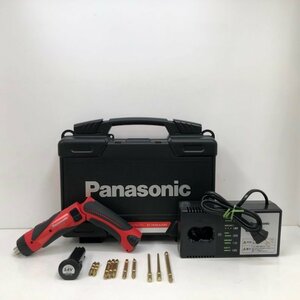 Panasonic パナソニック 充電 スティックドリルドライバー EZ7410LA2SR1 充電器 電池パック2個付 240223RM510001