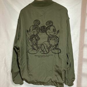 UNDERCOVER × GU Disney mickey MA-1 サイズXL フライトジャケット ブルゾン 