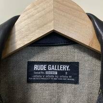 美中古 rude gallery RIGID デニム Gジャン ブルゾン geruga gavial lost control sudinista experience_画像4