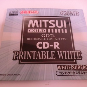 送料無料　保管品　日本製　MITSUI GOLD　CD-R７4　8倍速対応　1枚