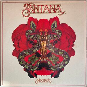 更にお値下げサンタナ/フェスティバルSANTANA FESTIVAL 国内盤25AP 333 1976発表　解説歌詞カード付　LP