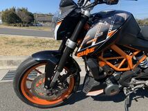 値下げしました　KTM DUKE250点検済 すぐ乗れます 自賠責付　千葉　デューク250ABS　乗って帰れます_画像6