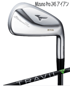 新品■ミズノ■2023.9■MIZUNO PRO-245■６本アイアン■5~9/P-WEDGE■TRAVIL-85 グラファイトシャフト■S■進化させたホットメタルブレード