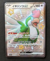 【美品】イキリンコex SSR 1枚 337/190 [sv4a] ポケモンカード ssr シャイニートレジャー ハイクラスパック 色違い イキリテイク_画像1