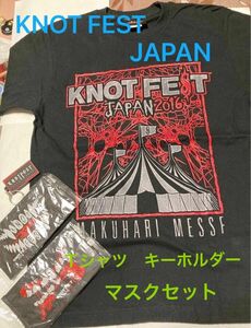 ノットフェス　ジャパン2016 Ｔシャツ.キーホルダー.マスクの３セット