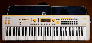  【中古・送料無料】KORG　KROSS2-61　Gray-Orange 　純正電源アダプタ　ソフトケース付き