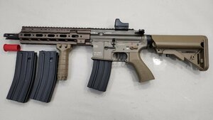 △【要 年齢確認】中古品 東京マルイ HK416D 電動ガン 本体のみ 予備マガジン付き 同梱不可 1円スタート