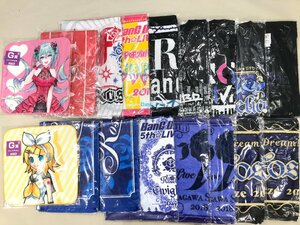 〇 現状品 ライブ タオル Tシャツ まとめ 初音ミク/ BanG Dream!/ THE THIRD(仮)/ Roselia/ Rausch und/and Craziness など 同梱不可 1スタ